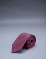 Burgundy micro-print tie 