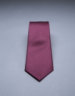 Burgundy micro-print tie 