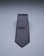 Corbata multirayas gris azul