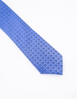 Corbata motivos en tonos azules