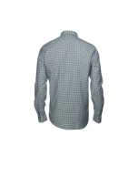 Green and blue gingham/Vichy casual shirt