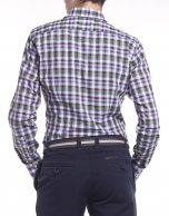 Casual Vichy checked shirt