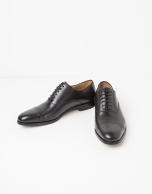 Black Oxford dress shoes