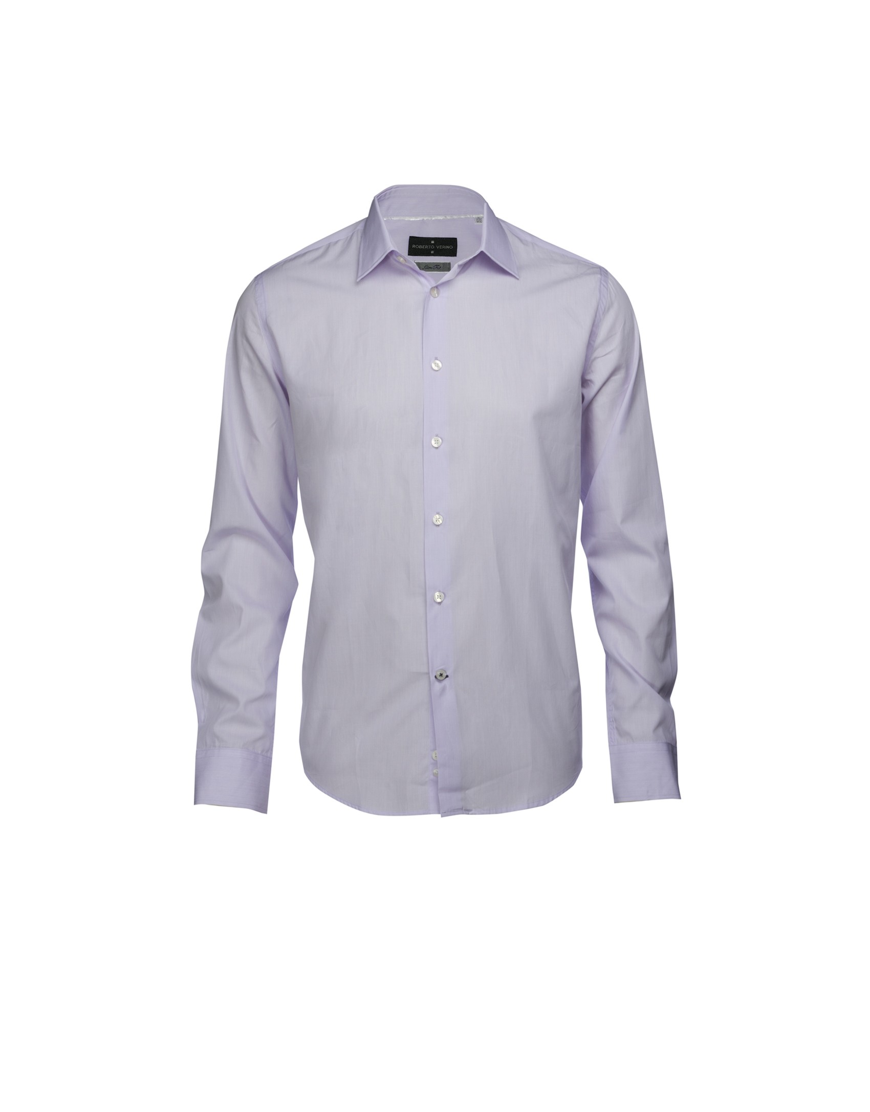 Lilac striped formal shirt