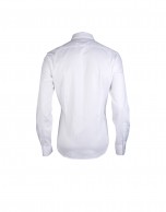 White oxford-cloth formal shirt