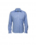 Camisa sport Oxford azul