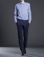 Navy blue cotton pants