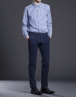 Navy blue cotton pants