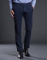 Navy blue cotton pants