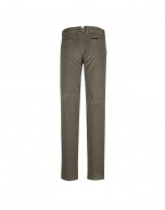 Brown ottoman semi-formal trousers