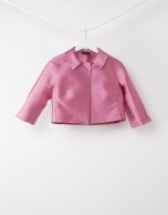 Chaqueta corta rosa