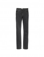 Grey cotton ottoman trousers