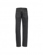 Grey cotton ottoman trousers