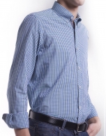 Casual Vichy checked shirt 