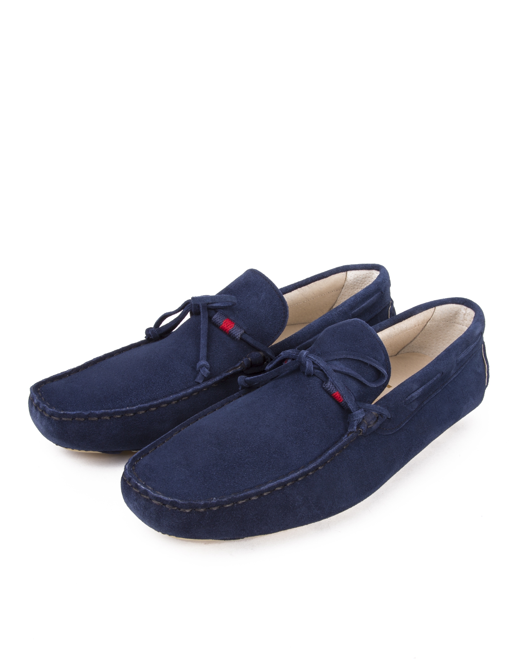 Blue moccasins 