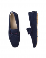 Blue moccasins 