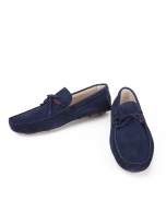 Blue moccasins 