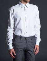 Camisa sport oxford blanco