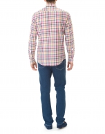 Multicolored checked sport shirt