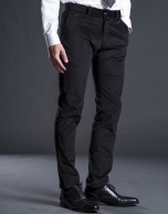 Black velveteen pants 