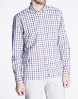 Colored checked sports shirt 