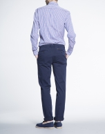 Navy blue  twill sports pants