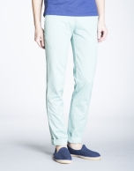 Green Oxford sports pants