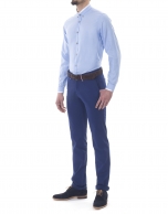 Blue Oxford sport premium fit shirt