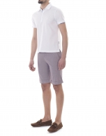 Small checked bermuda shorts