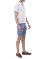 Blue bermuda shorts