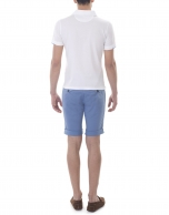 Blue bermuda shorts