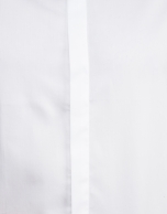 White micro structured dressy shirt