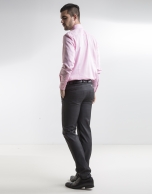 Camisa vestir oxford rosa