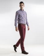 Burgundy sport pants