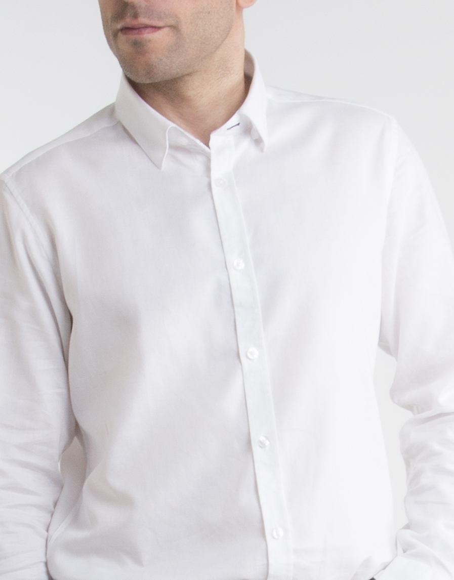 White Oxford shirt