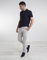 Stone cotton chino pants