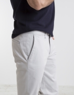 Stone cotton chino pants