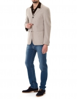 Beige structured sport jacket