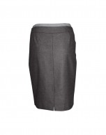 Grey pleated skirt