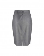 Grey pleated skirt