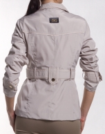 Parka cuello alto