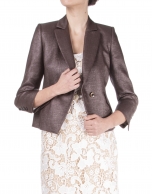 Brown short jacket 