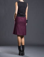 Micro-design pleated skirt  