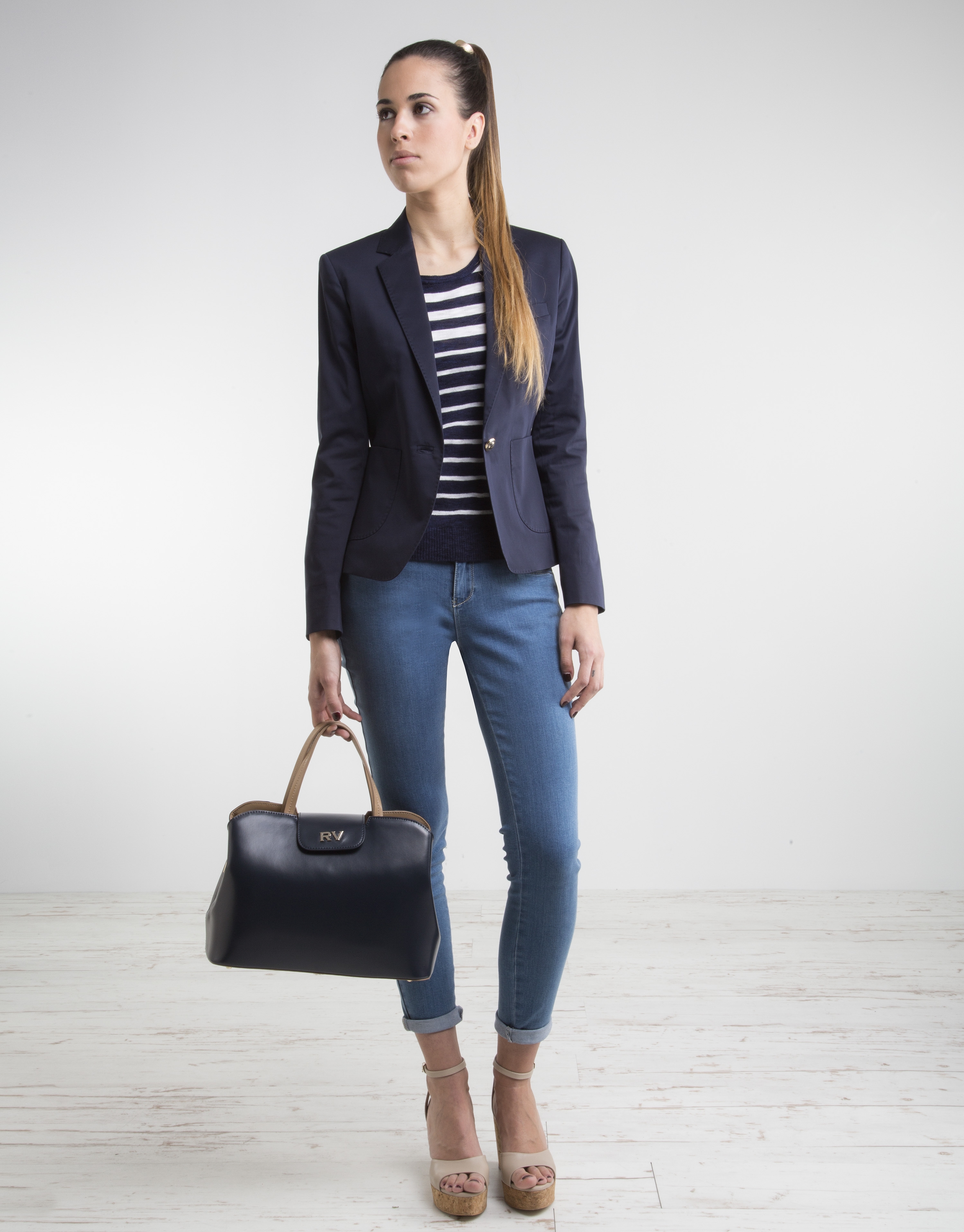 Navy blue blazer