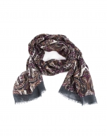 foulard estampado