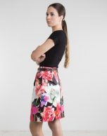 Falda estampado floral