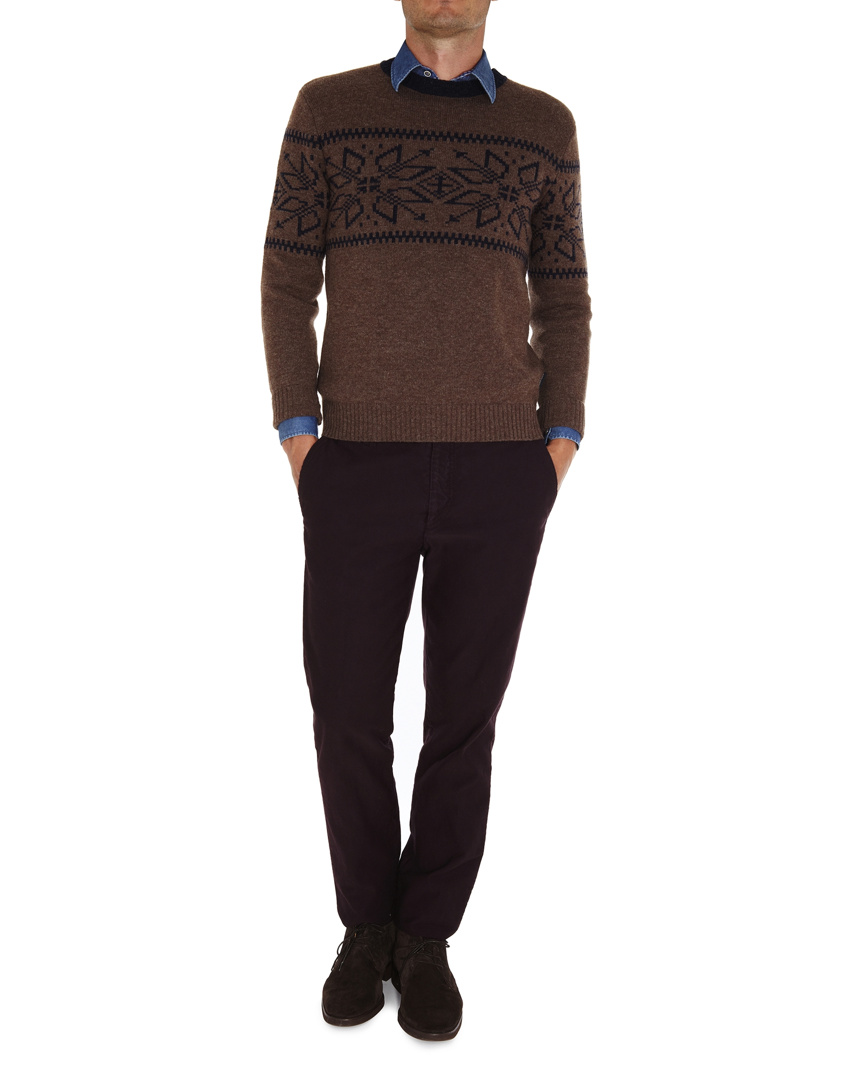 Jacquard sweater