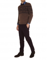 Jacquard sweater