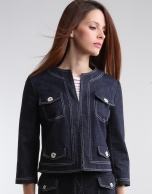 Chaqueta corta denim