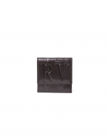 Brown leather small change purse